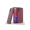 BFS  Samsung Galaxy A03S Kılıf Optimum Silikon - Bordo