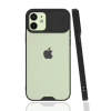 BFS  iPhone 12 Kılıf Platin Kamera Koruma Silikon - Siyah