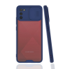 BFS  Samsung Galaxy A02S Kılıf Platin Kamera Koruma Silikon - Lacivert