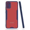 BFS  Samsung Galaxy A02S Kılıf Platin Silikon - Lacivert