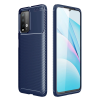 BFS  Xiaomi Redmi 9T Kılıf Auto Focus Karbon Kapak - Lacivert