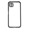 BFS  Huawei P40 Lite Kılıf Miami Şeffaf Silikon - Siyah