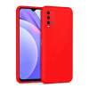 BFS  Xiaomi Redmi 9T Kılıf Nano içi Kadife Silikon - Kırmızı
