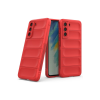 BFS  Samsung Galaxy S21 FE Kılıf Optimum Silikon - Kırmızı
