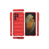 BFS  Samsung Galaxy S21 Ultra Kılıf Optimum Silikon - Kırmızı