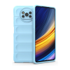 BFS  Xiaomi Pocophone X3 Kılıf Optimum Silikon - Sky Blue