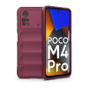 BFS  Xiaomi Poco M4 Pro 4G Kılıf Optimum Silikon - Bordo
