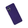 BFS  Oppo Reno 7 Lite Kılıf Nano içi Kadife Silikon - Mor