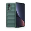 BFS  Xiaomi Mi 12 Lite Kılıf Optimum Silikon - Koyu Yeşil