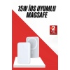 İOS Uyumlu Magsafe Kablosuz 15w Şarj Powerbank Magesafe