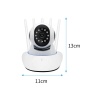 LED Aydınlatmalı 5 Antenli Motorlu 1080P Wifi Kamera Sensörlü