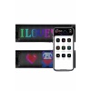 Led Matrix Bluetooth Bağlantılı Araç Camına Uygun Pixsel Görünümlü 16X96