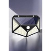 Güneş Enerjili Bahçe Aydınlatma Lambası Solar 100 Led Lamba