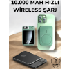 iOS Uyumlu 22.5W Hızlı Şarj Magsafe Powerbank Dijital Göstergeli 10.000 mAh