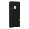 BFS Huawei P30 Lite Kılıf Loop Deri Silikon - Siyah