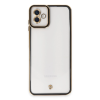 BFS Samsung Galaxy A04 Kılıf Liva Lens Silikon - Siyah