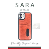 BFS  iPhone 11 Kılıf Sara Kartvizitli Deri Kılıf - Siyah