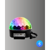 Taşınabilir RGB Disko Topu Bluetooth ve Uzaktan Kumanda Özellikli