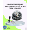 Ev ve Parti İçin Masaüstü Bluetooth Disko Topu Işık Gösterisi