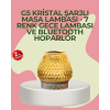 Kristal Tasarımlı Kablosuz Bluetooth 5.1 Hoparlör