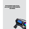 LCD Ekranlı Bluetooth Kask Kulaklığı FM Radyo ve SD Kart Girişli