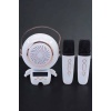 Çift Mikrofonlu Karaoke Mikrofon Bluetooth Bağlantılı Dijital Göstergeli