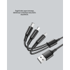 3’ü 1 Arada Hızlı Şarj Kablosu – iOS Android Type-C Uyumlu