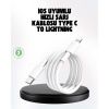 Dayanıklı Dış Kaplamalı 30W 5.0A Type-C Hızlı Şarj ve Data Kablosu