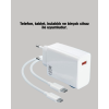 120W Mi Turbo Akıllı Tanıma Çipli Hızlı Şarj Cihazı Taşınabilir ve Dayanıklı