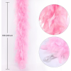 BFS  Pembe Renk Kabarık Kalın Otriş Boa Tüy 6 cm Genişlik 180-200 cm Uzunluk
