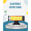 Hızlı Isıtan Kızılötesi Isıtıcı 3 Kademe Ayarlı