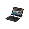 BFS  T5209D iPad Pro 12.9 (2021) Kılıf İnter Ledli Klavyeli Tablet Kılıfı - Siyah