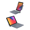 BFS  T5506D iPad 10.2 (9.Nesil) Kılıf Palermo Ledli Klavyeli Standlı Tablet Kılıfı - Siyah
