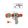 BFS  10033 SUN-AOJ-SİLAH SÜNGER TOP ATAN BLAST POPPER 8TOPLU 2R