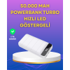 Lightning ve Type-C Girişli 50000mAh Powerbank