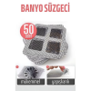 BFS Banyo Gider Süzgeci 50 Adet Yapışkanlı Filtre, 10x10 cm