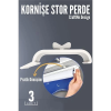 BFS 3 lü Kornişe Stor Perde Dönüştürücü – Perde Rayınızla Stor Perdeyi Buluşturmanın En Pratik Yolu