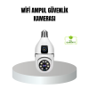 WiFi Ampul Güvenlik Kamerası 1080P Full HD Gece Görüşlü ve Hareket Algılamalı