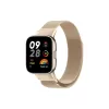 Newface Xiaomi Redmi Watch 3 Metal Mıknatıslı Kordon - Metalik Gold