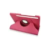 Newface Samsung Galaxy X800 Tab S8 Plus 12.4 Kılıf 360 Tablet Deri Kılıf - Pembe