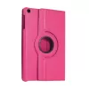 Newface Samsung Galaxy Tab A11 360 Tablet Deri Kılıf - Pembe