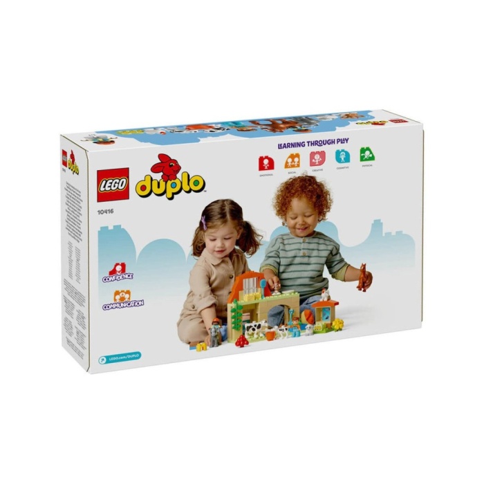 10416  Duplo Çiftlik Hayvanlarının Bakımı 74 parça +2 yaş