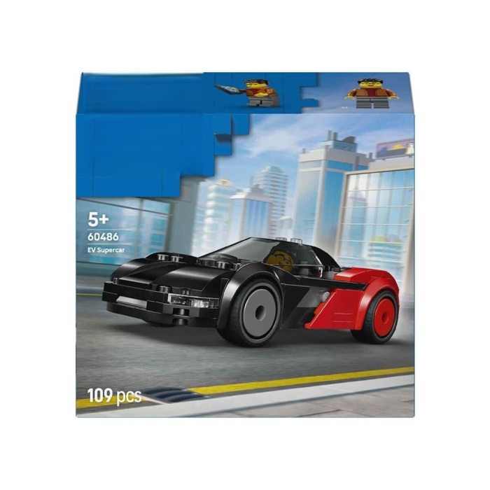 60486 Elektrikli Süper Araba 109 parça +5 yaş