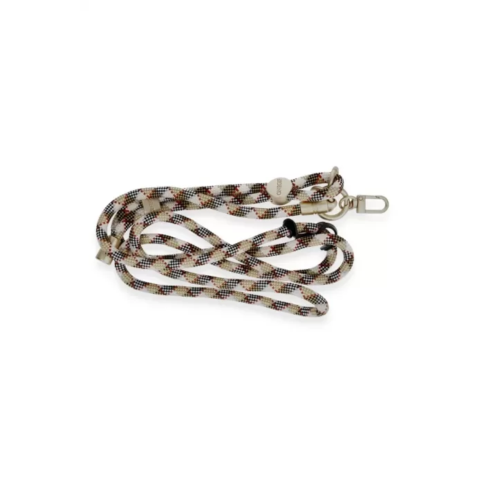 Onegif JE Desenli Boyun Askısı - Kahverengi