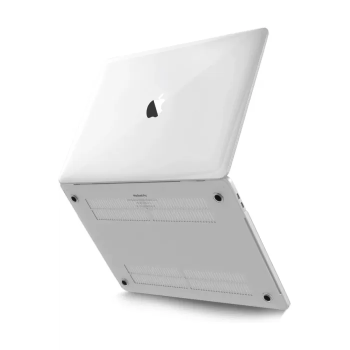 Newface Macbook Pro 13 2021 Macbook Buzlu Kapak - Şeffaf
