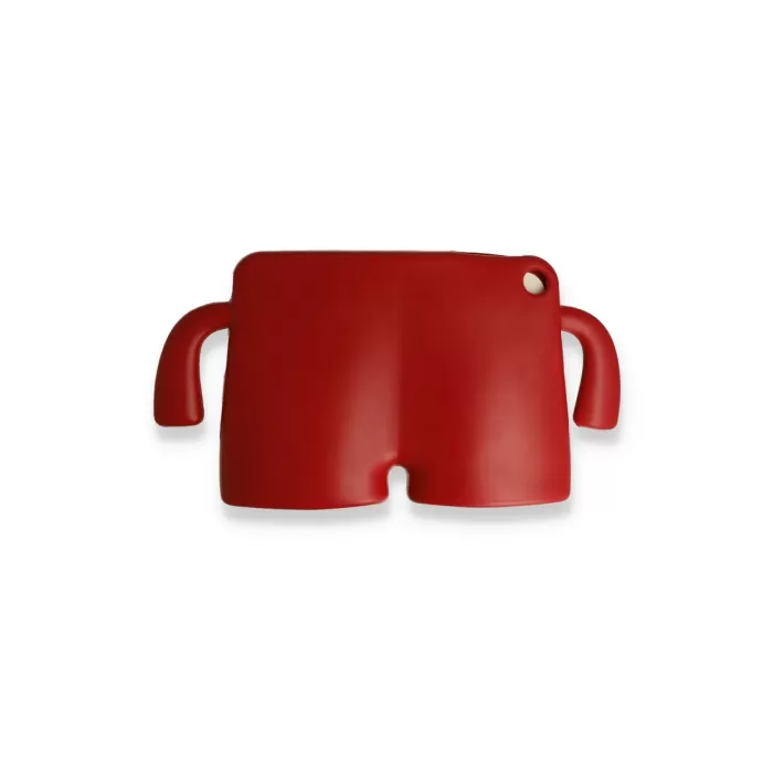 Newface iPad 2022 10.9 (10.nesil) Kılıf Karakter Tablet Silikon - Kırmızı