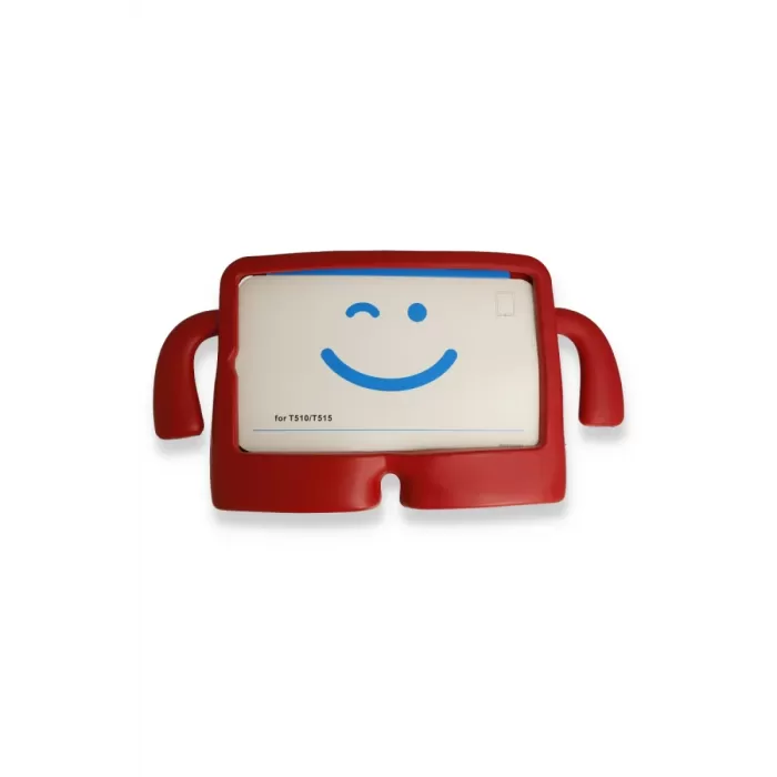 Newface iPad 2022 10.9 (10.nesil) Kılıf Karakter Tablet Silikon - Kırmızı