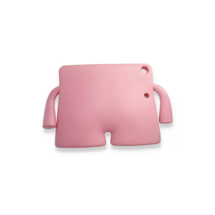 Newface iPad 2022 10.9 (10.nesil) Kılıf Karakter Tablet Silikon - Açık Pembe