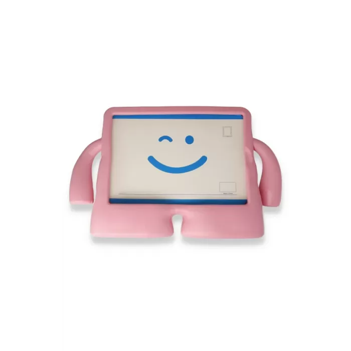Newface iPad 2022 10.9 (10.nesil) Kılıf Karakter Tablet Silikon - Açık Pembe