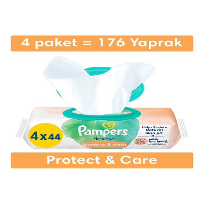 Islak Havlu Mendil 4Lü 176 Yaprak